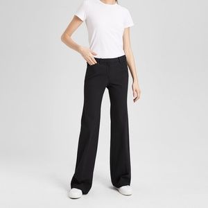 Black flare dress pants